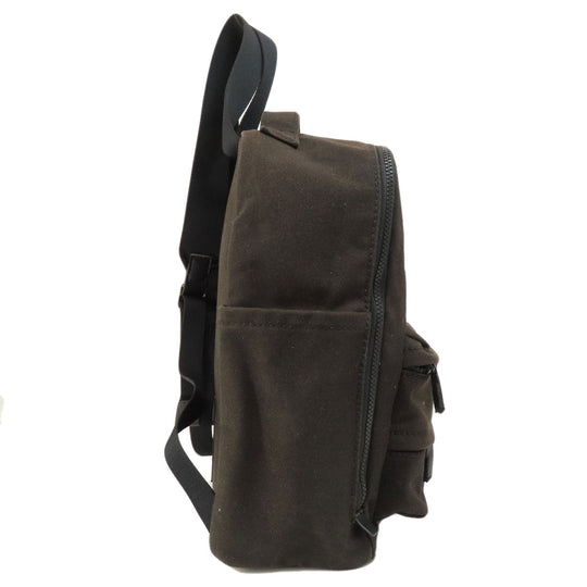 MARC JACOBS Backpack canvas black logo