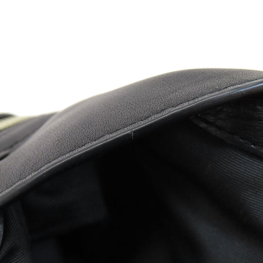 COACH Tote Bag F57612 canvas black Signature Women Used Authentic