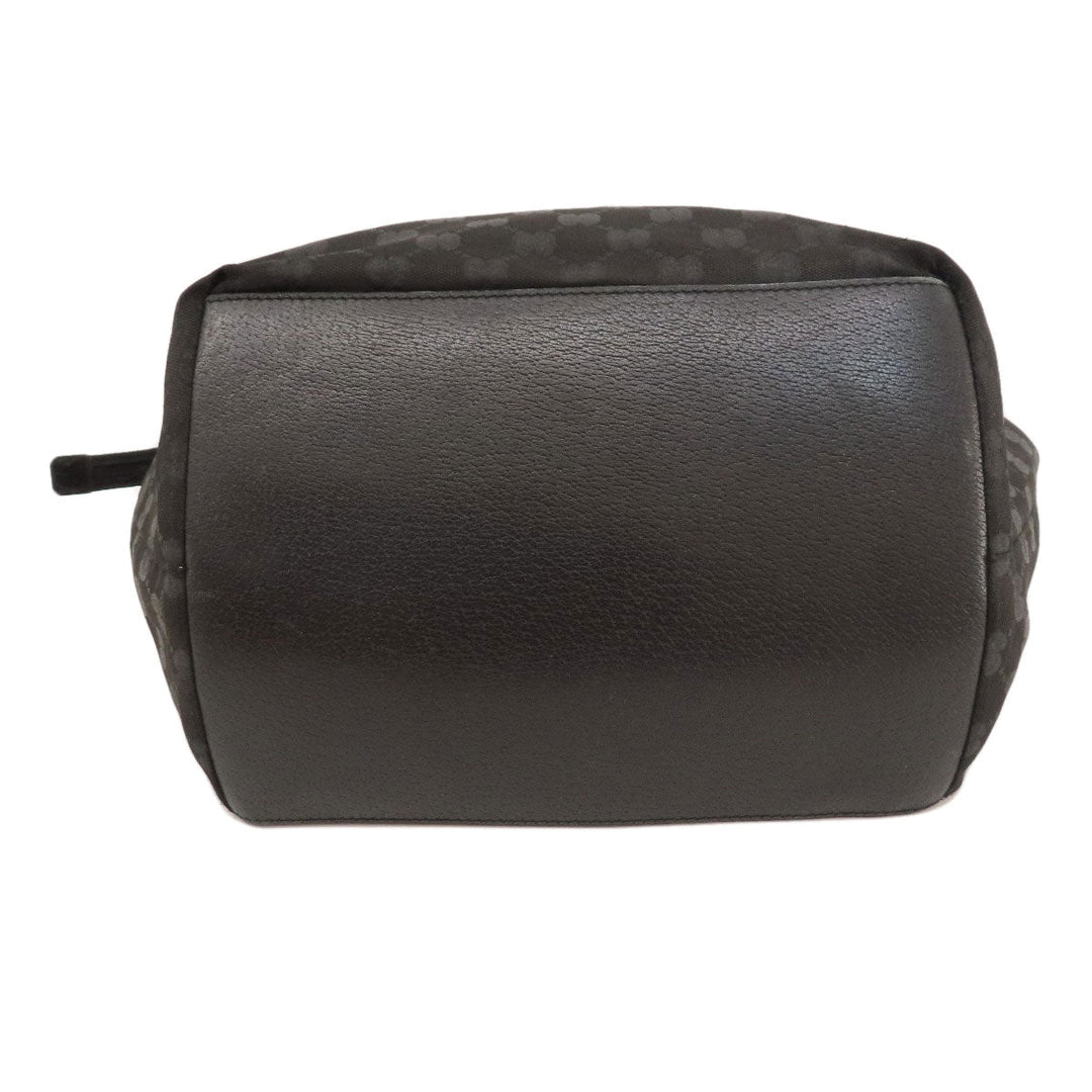 GUCCI Handbag 131230 canvas black GG Women Used Authentic
