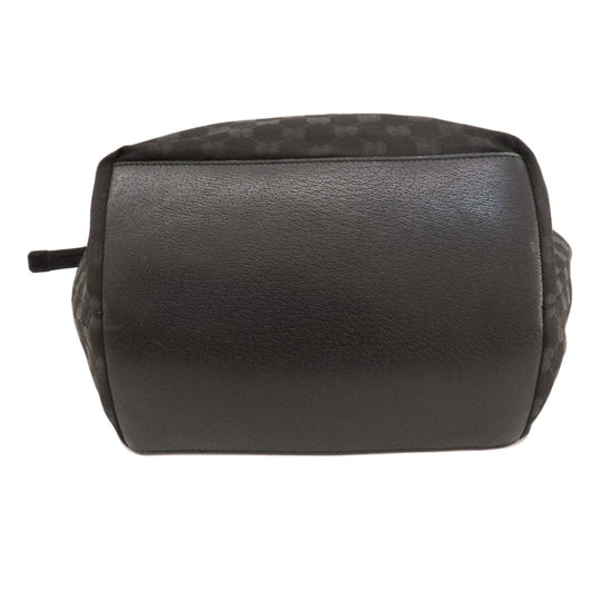 GUCCI Handbag 131230 canvas black GG Women Used Authentic