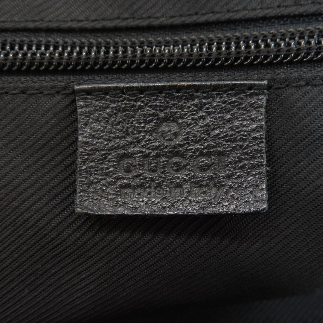 GUCCI Handbag 131230 canvas black GG Women Used Authentic