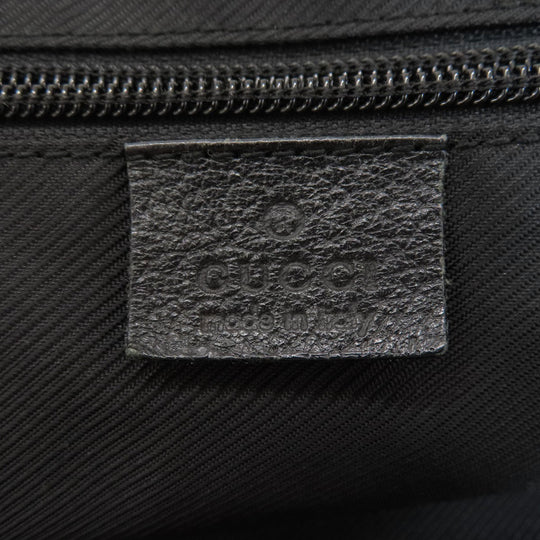 GUCCI Handbag 131230 canvas black GG Women Used Authentic