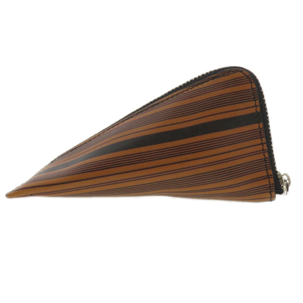 LOEWE Coin case Calfskin Brown anagram