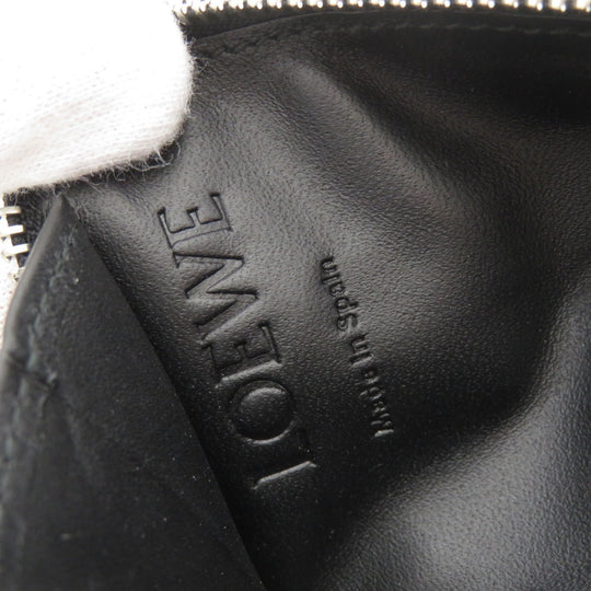 LOEWE Coin case Calfskin Brown anagram