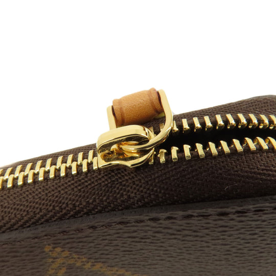 LOUIS VUITTON Coin case M67690 Giant monogram canvas Brown Zippy Coin Purse Monogram Giant Women Used Authentic