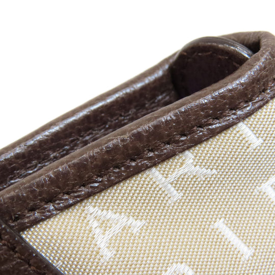BVLGARI Handbag canvas Brown Logo mania