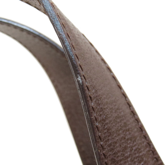 BVLGARI Handbag canvas Brown Logo mania