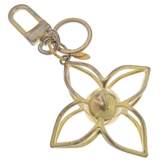 LOUIS VUITTON key ring M61024 Plated Gold gold Bag charm Key ring LV Sphere unisex(Unisex) Used Authentic
