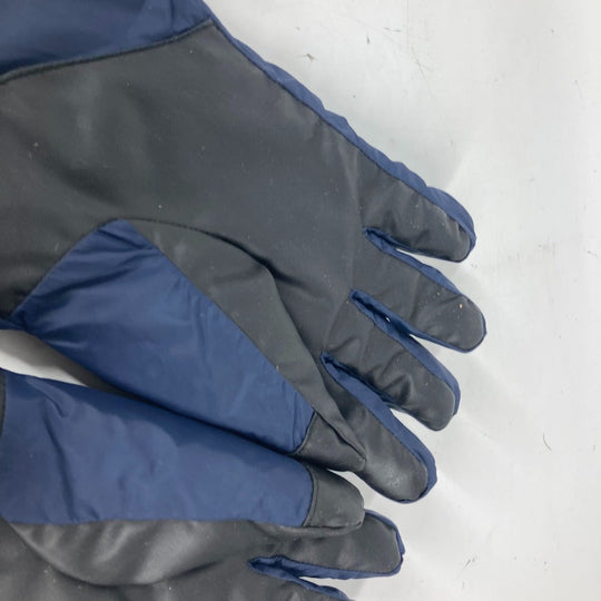 Dior gloves 113C901A0459 polyamide Navy Snowboarding Skiing logo gloves mens Used Authentic