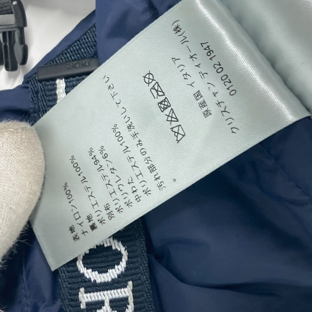 Dior gloves 113C901A0459 polyamide Navy Snowboarding Skiing logo gloves mens Used Authentic