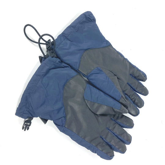 Dior gloves 113C901A0459 polyamide Navy Snowboarding Skiing logo gloves mens Used Authentic