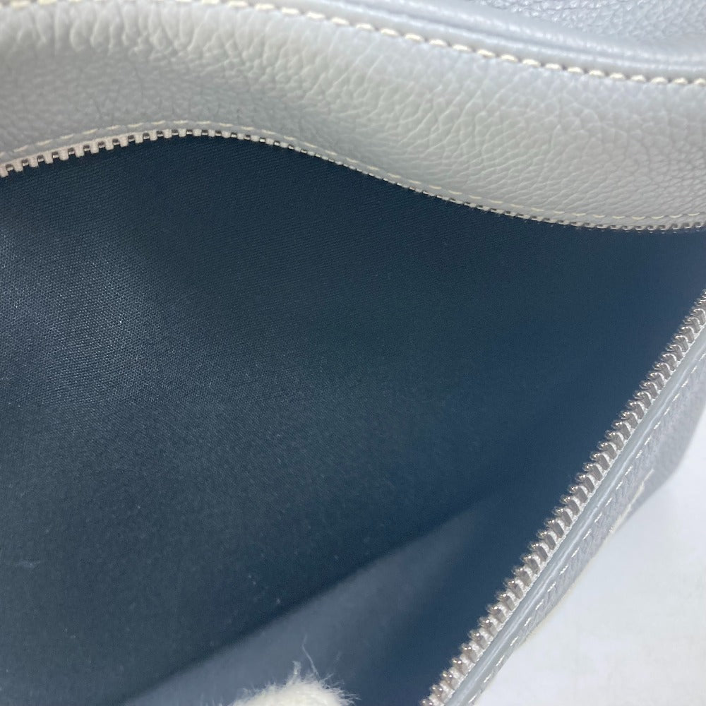 Dior Backpack 1ESBA088NFS Calfskin gray rider RIDER1947 logo backpack mens Used Authentic