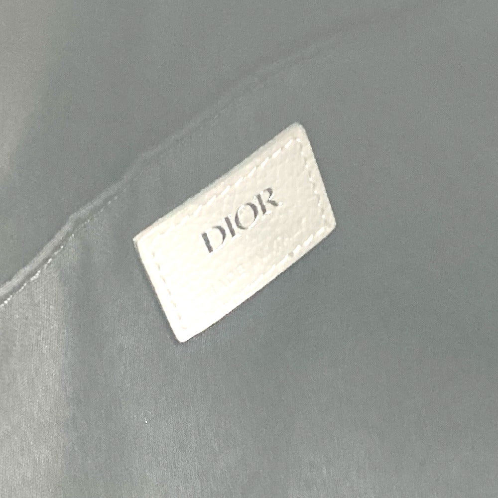 Dior Backpack 1ESBA088NFS Calfskin gray rider RIDER1947 logo backpack mens Used Authentic