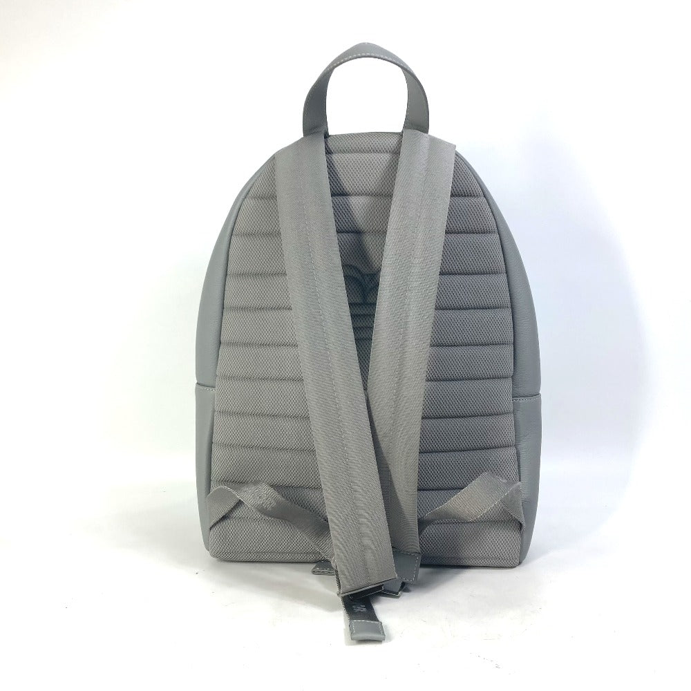 Dior Backpack 1ESBA088NFS Calfskin gray rider RIDER1947 logo backpack mens Used Authentic