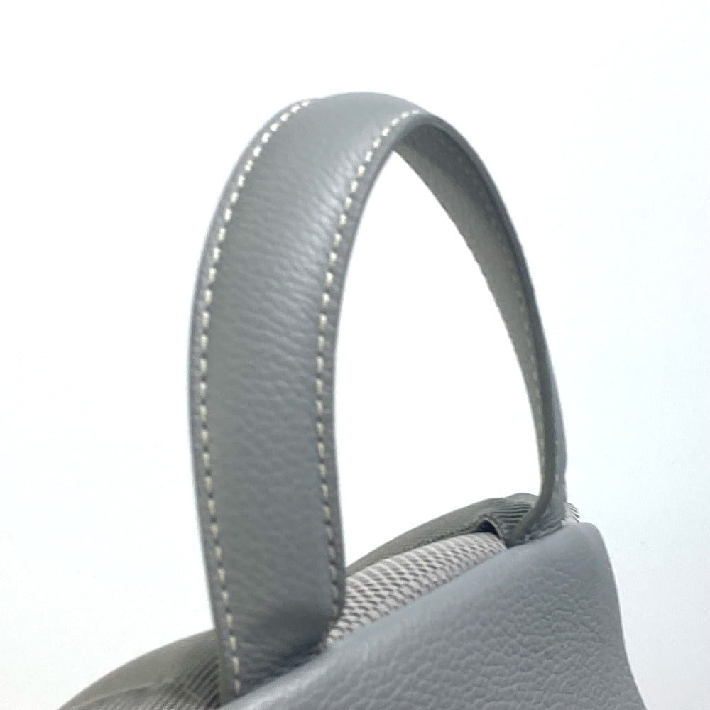 Dior Backpack 1ESBA088NFS Calfskin gray rider RIDER1947 logo backpack mens Used Authentic