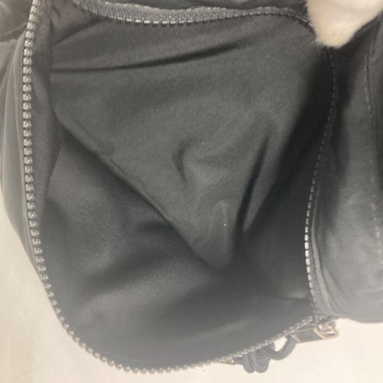 Dior Backpack Nylon black Bee bee logo unisex(Unisex) Used Authentic