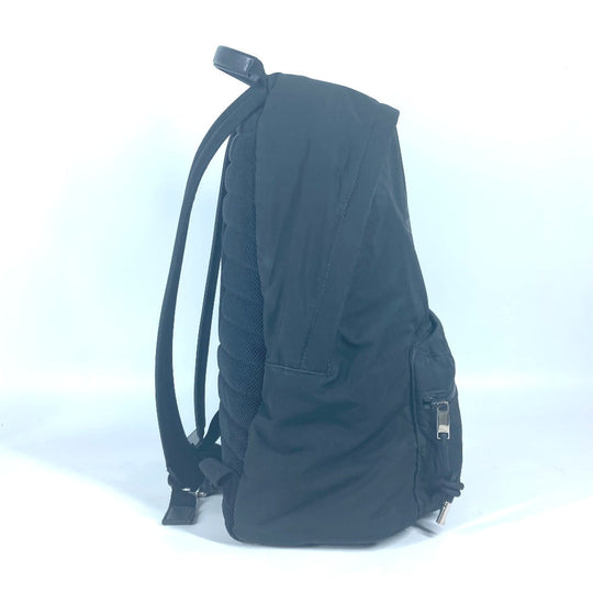Dior Backpack Nylon black Bee bee logo unisex(Unisex) Used Authentic