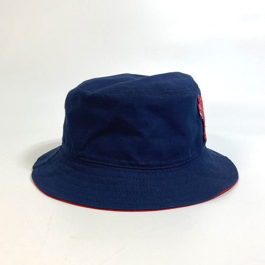 Dior hat cotton blue embroidered tiger patch Kenny scharf unisex(Unisex) M Used Authentic