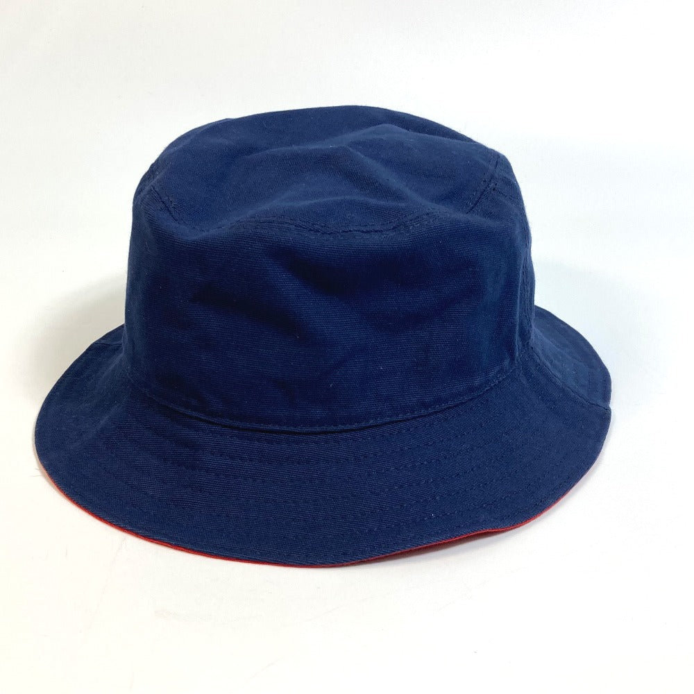 Dior hat cotton blue embroidered tiger patch Kenny scharf unisex(Unisex) M Used Authentic