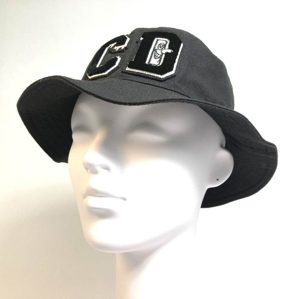 Dior hat cotton black Kenny Scharf collaboration unisex(Unisex) ‚l Used Authentic
