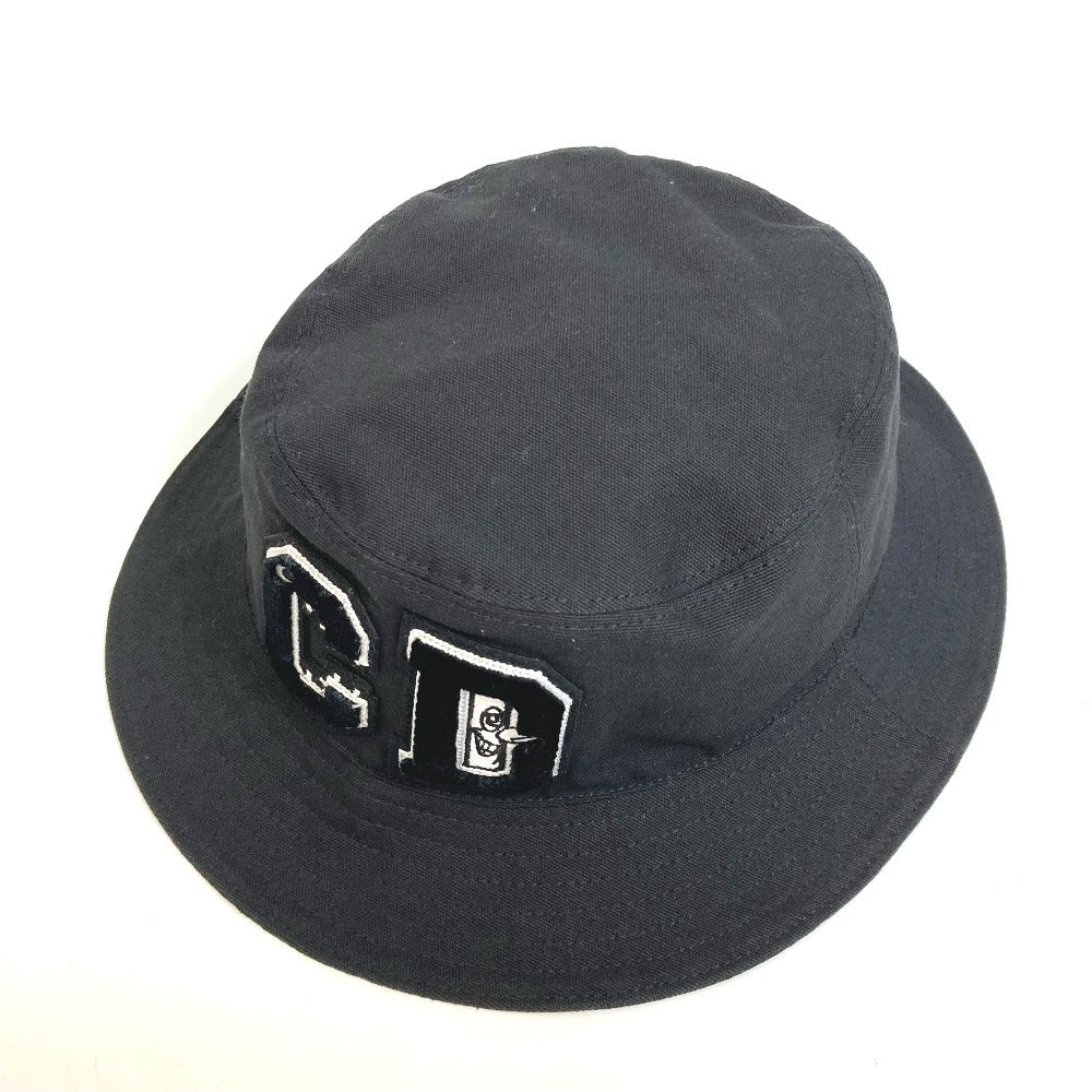 Dior hat cotton black Kenny Scharf collaboration unisex(Unisex) ‚l Used Authentic
