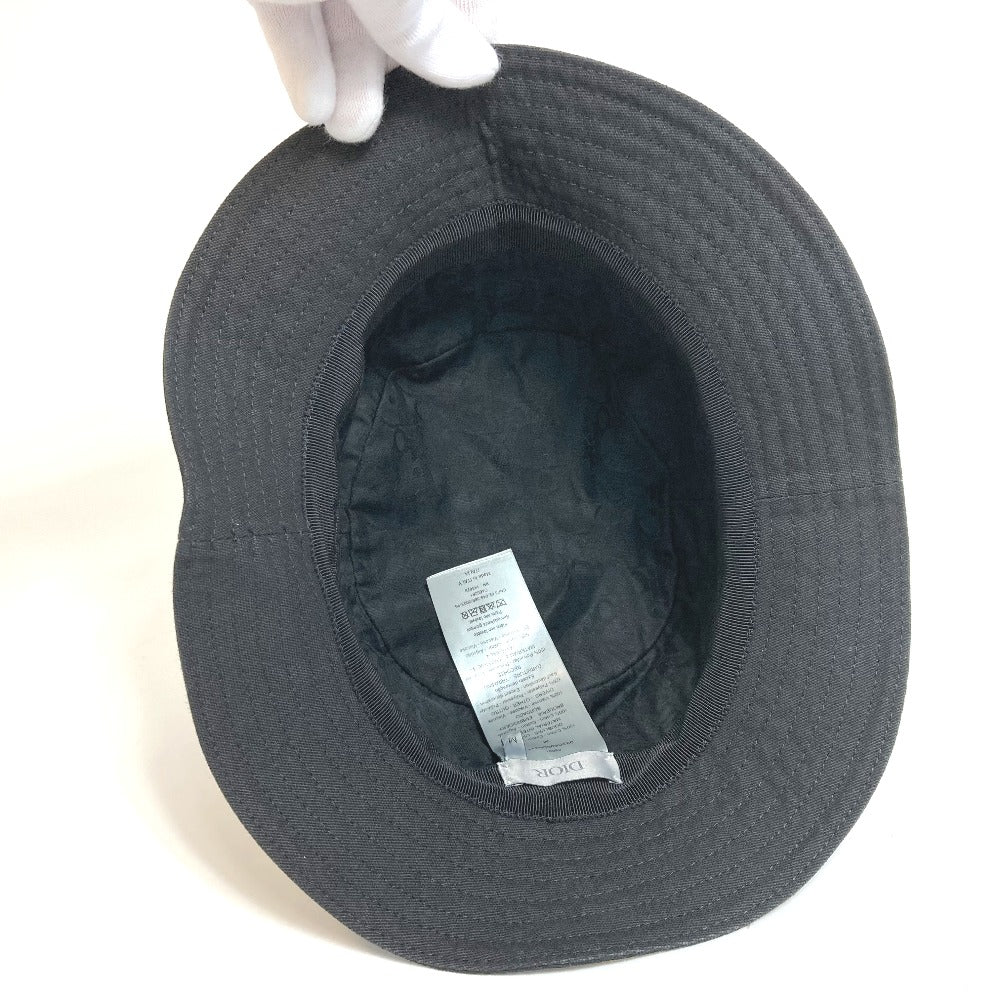 Dior hat cotton black Kenny Scharf collaboration unisex(Unisex) ‚l Used Authentic