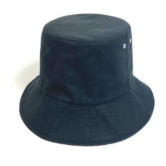 Dior hat 95TDD923A130 Nylon black Oblique TEDDY-D Bob Hat Women 56 Used Authentic