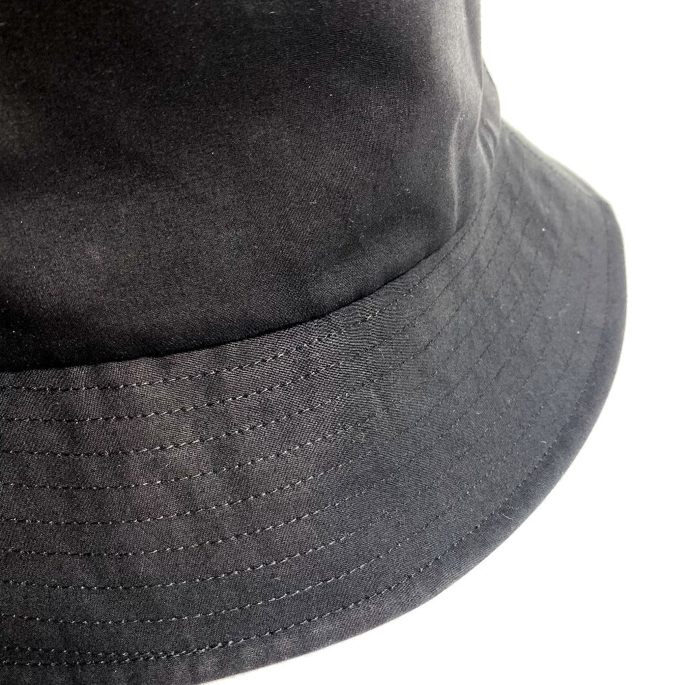 Dior hat 95TDD923A130 Nylon black Oblique TEDDY-D Bob Hat Women 56 Used Authentic