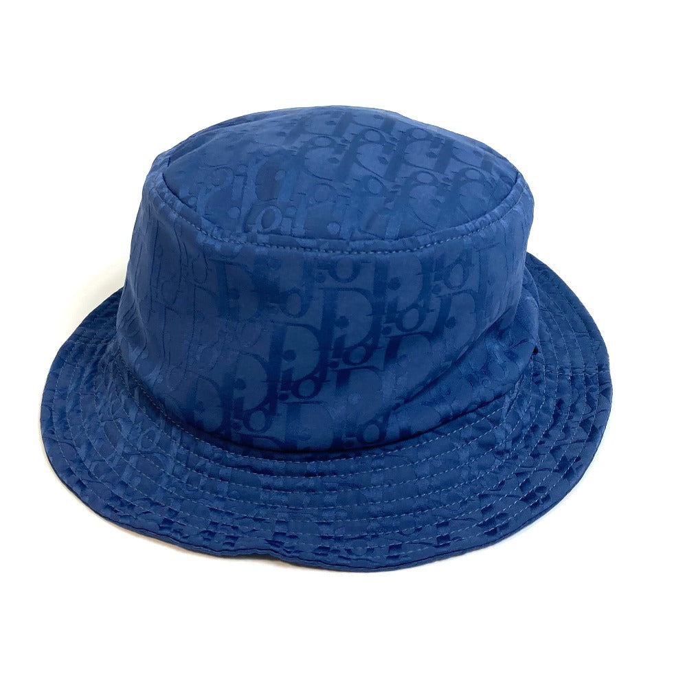 Dior hat 143J833A0448 polyester Blue type Oblique DIOR AND PARLEY unisex(Unisex) ‚l Used Authentic