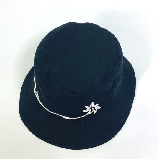 Dior hat 033‚b906‚t4511 cotton black Travis Scott Cactus Jack Dior Bob Hat Women(Unisex) L Used Authentic