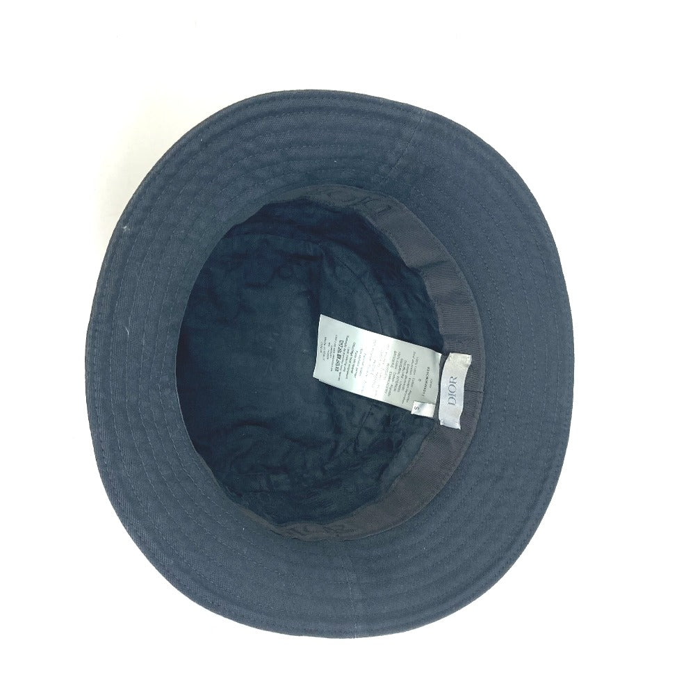 Dior hat 033C906W4511 cotton black Bucket hat hat Women(Unisex) ‚r Used Authentic