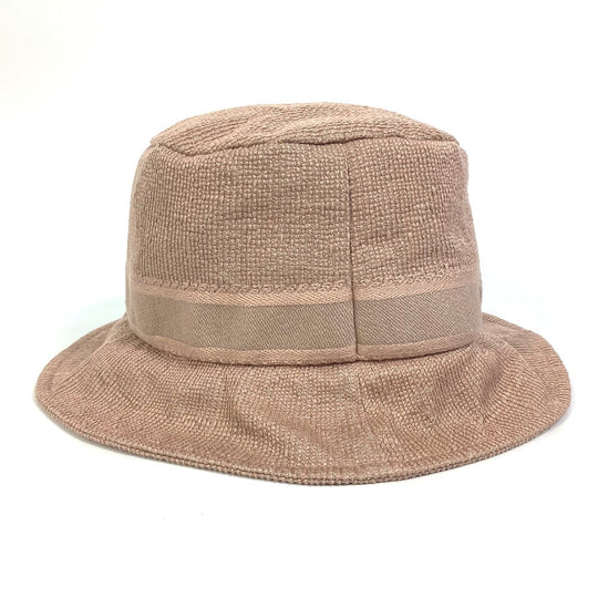 Dior hat 04DBB923A132 cotton pink logo Women 58 Used Authentic