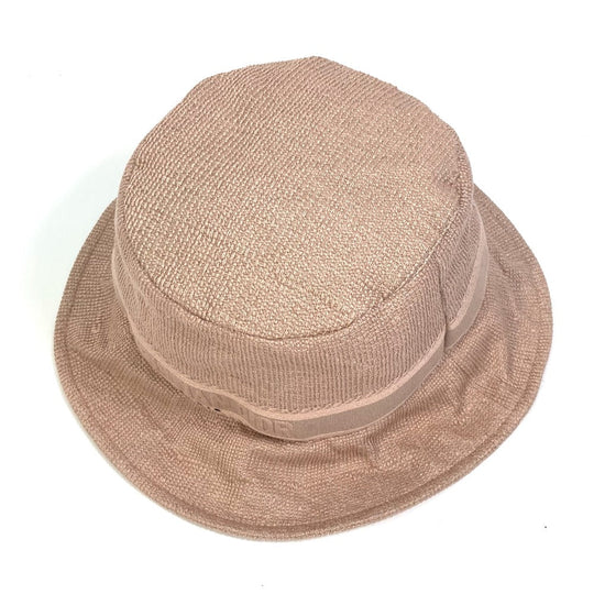 Dior hat 04DBB923A132 cotton pink logo Women 58 Used Authentic