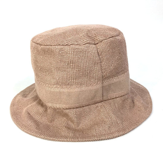 Dior hat 04DBB923A132 cotton/viscose pink Hat Hat Bucket Hat Bob Hat logo bob hat Women 56 Used Authentic