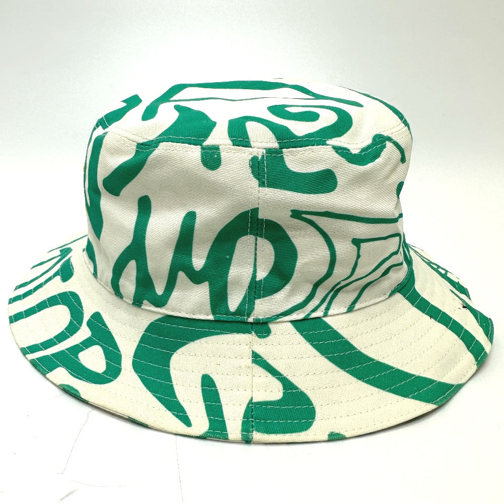Dior hat 033C906A4949 cotton green Shawn Stussy Shawn Stussy collaboration mens M Used Authentic