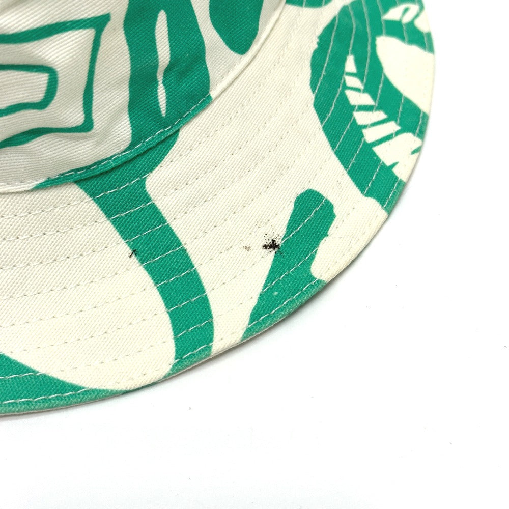 Dior hat 033C906A4949 cotton green Shawn Stussy Shawn Stussy collaboration mens M Used Authentic