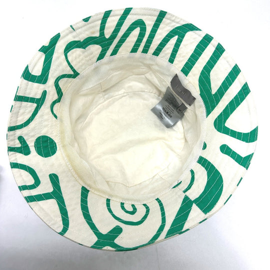 Dior hat 033C906A4949 cotton green Shawn Stussy Shawn Stussy collaboration mens M Used Authentic