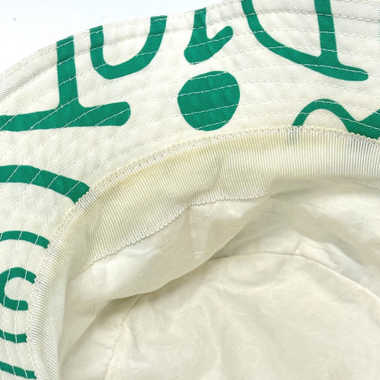 Dior hat 033C906A4949 cotton green Shawn Stussy Shawn Stussy collaboration mens M Used Authentic