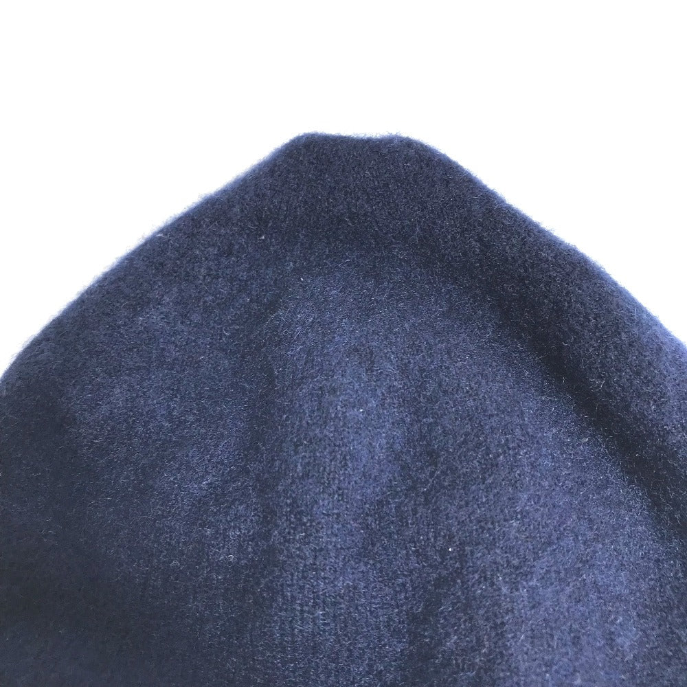 Dior Knit hat 013MB10AT995 cashmere Navy logo mens M Used Authentic