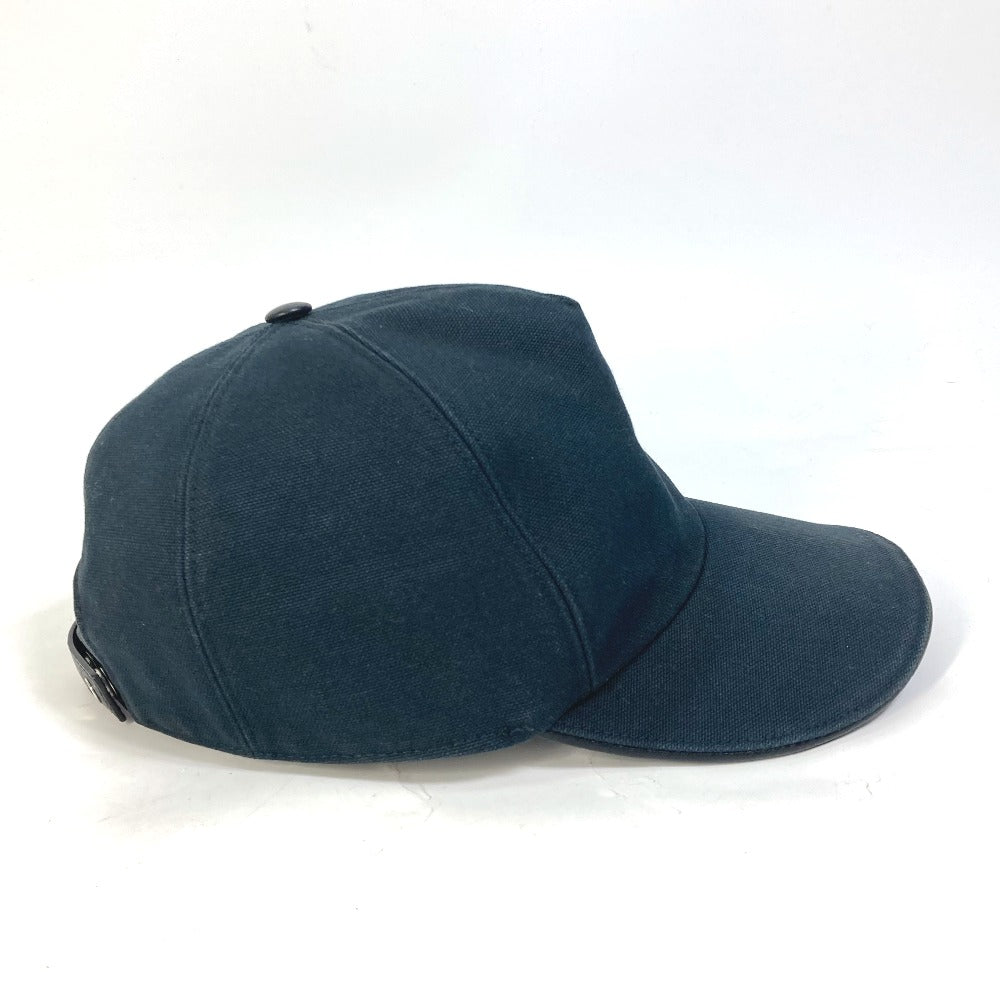 Dior cap 933C902D4511 cotton black logo mens M Used Authentic