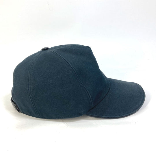 Dior cap 933C902D4511 cotton black logo mens M Used Authentic