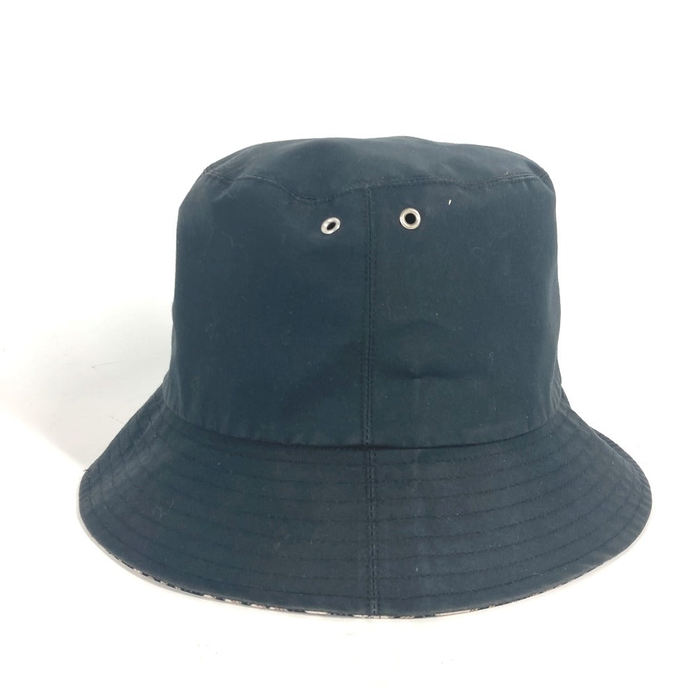 Dior hat 95TDD923A130 Polyester, Cotton black Oblique TEDDY-D Women 58 Used Authentic