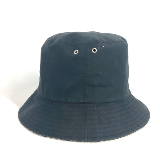 Dior hat 95TDD923A130 Polyester, Cotton black Oblique TEDDY-D Women 58 Used Authentic