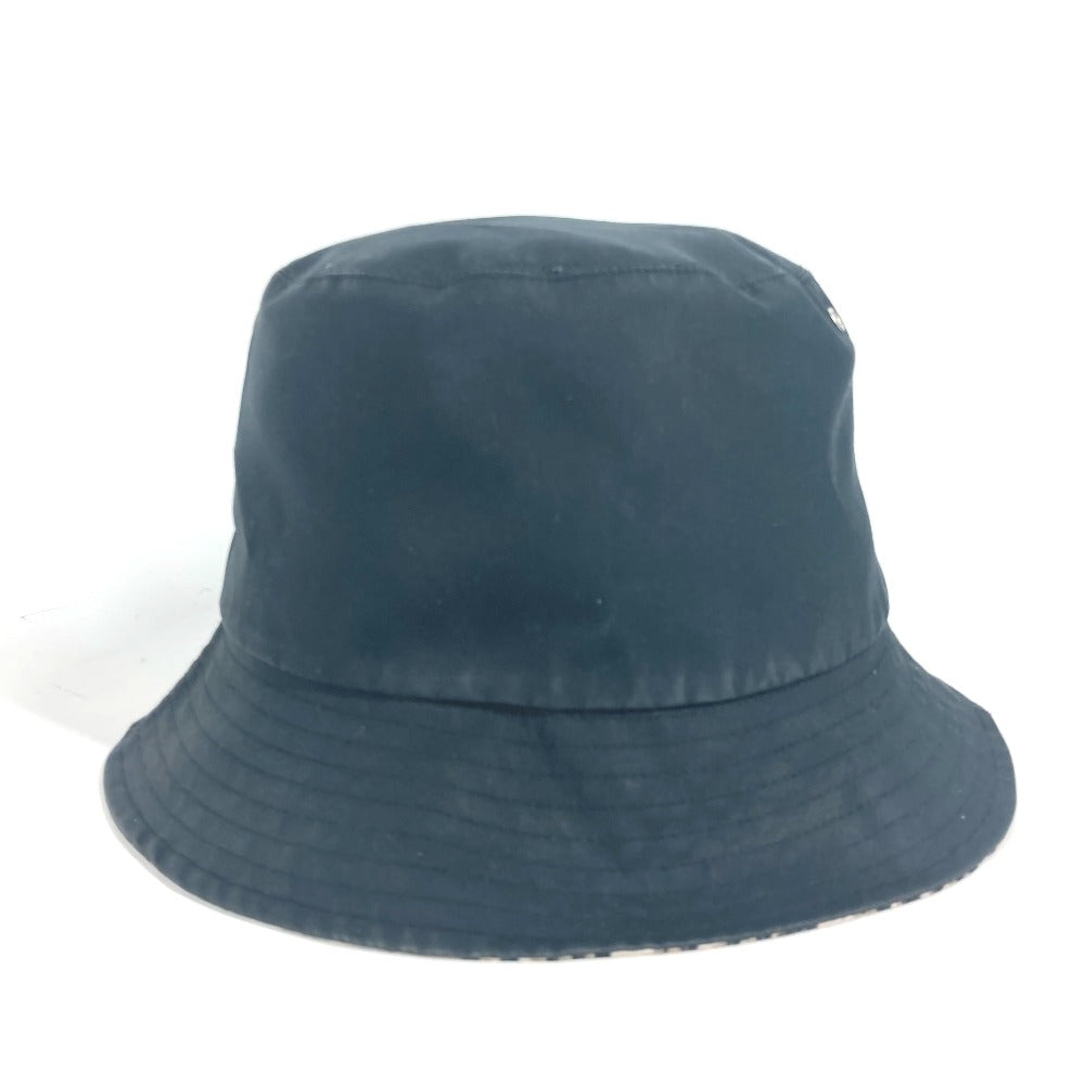 Dior hat 95TDD923A130 Polyester, Cotton black Oblique TEDDY-D Women 58 Used Authentic