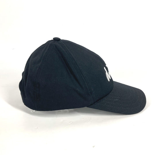 DIOR HOMME cap 733C901W8963 wool black By color logo Women S Used Authentic