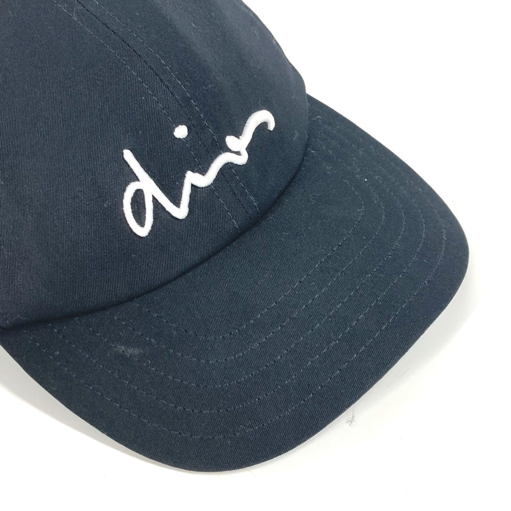 DIOR HOMME cap 733C901W8963 wool black By color logo Women S Used Authentic