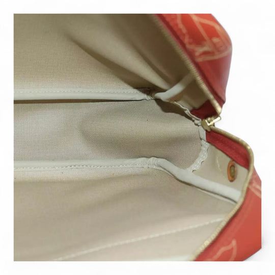Louis Vuitton Cup Calvi Vintage Red Shoulder Bag Aboganie