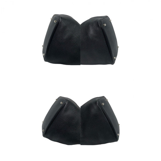 HERMES Handbag Taurillon Clemence black Picotan Lock MM