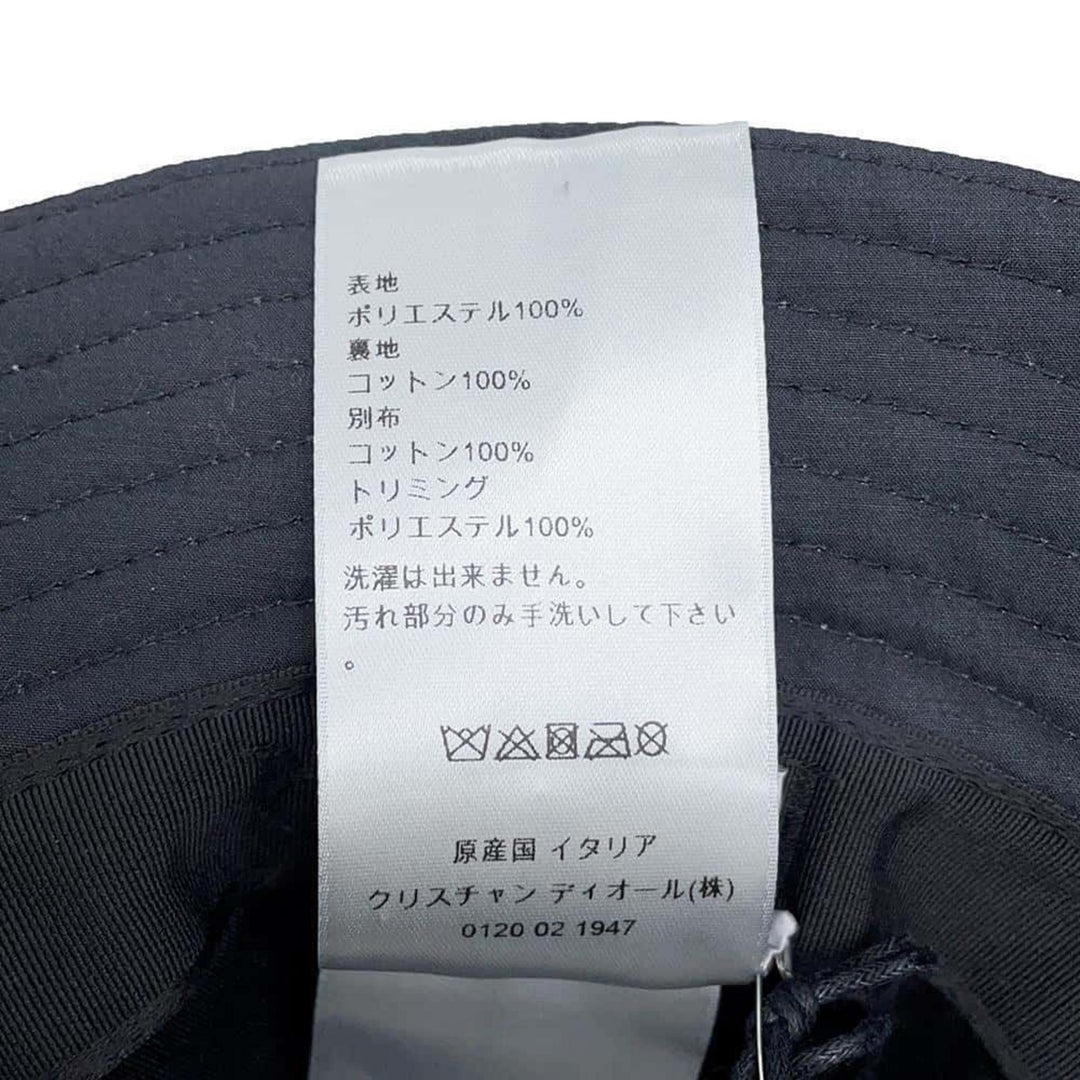 Dior PARLEY Polyester Blue Bucket Hat New