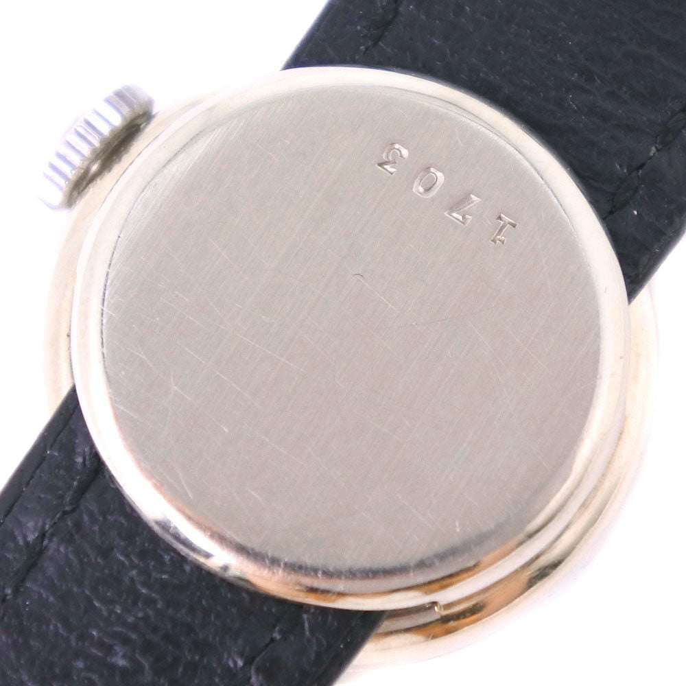 TUDOR Watches Hand Winding 1703 Stainless Steel , Leather Silver chameleon Silver dial Women Used Authentic